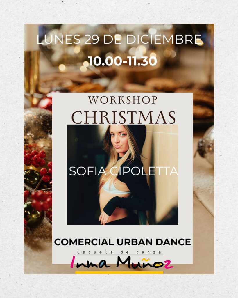 Workshop de comercial urban dance en Segorbe Castellón